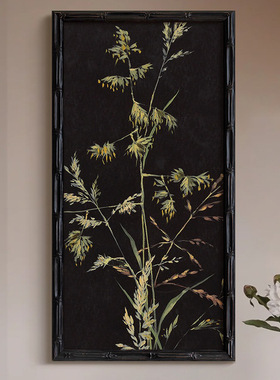 MOMO 法式小众艺术客厅装饰画餐厅玄关中古风轻奢壁画