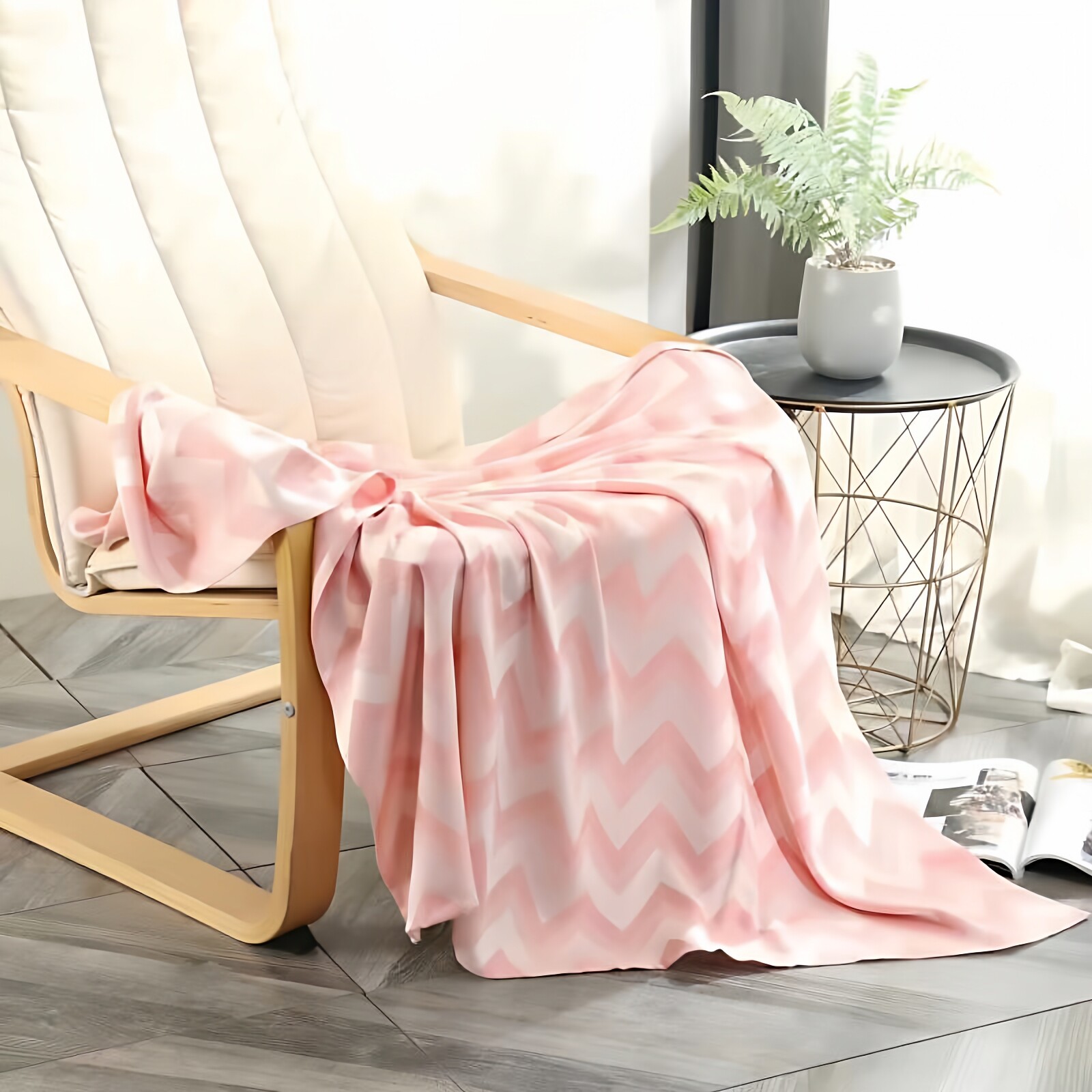 梦可儿竹纤维冰丝毯宝宝夏凉被幼儿园夏天盖毯抱毯单人毯子包邮