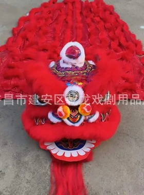 舞狮成人双人南狮道具醒狮舞龙