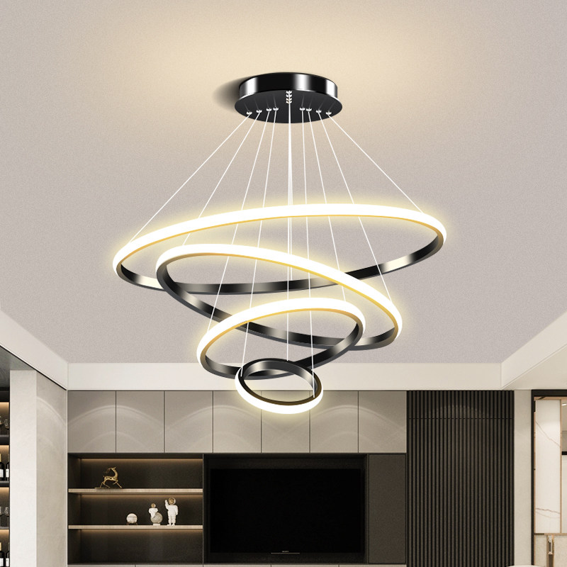餐厅专用吊灯装饰创意LED灯高端大气个性带遥控简约现代中山灯具,淘宝优惠券,粉丝福利购,淘宝优惠卷
