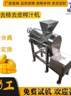 蜜橘去籽挤压收汁机商用大型蔬菜面条榨汁机工业玉米榨汁机