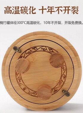 艾灸盒子随身灸家用无烟全身通用器具腹部竹木制官方正品温灸器