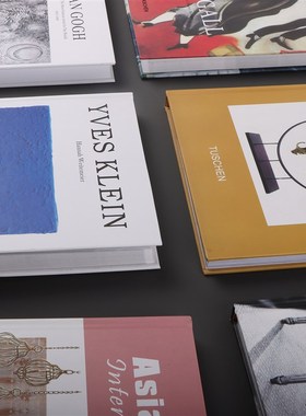 现代简约可翻页真书售楼处样板房酒店民宿客厅书架装饰品摆件道具