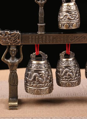 鼎兴曾侯乙编钟摆件乐器大全婚庆道具新款摆件影视道具一套装饰品