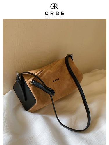 Демисезонная ретро подушка на одно плечо, сумка на одно плечо