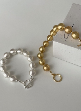 大串珠手链合金欧美女