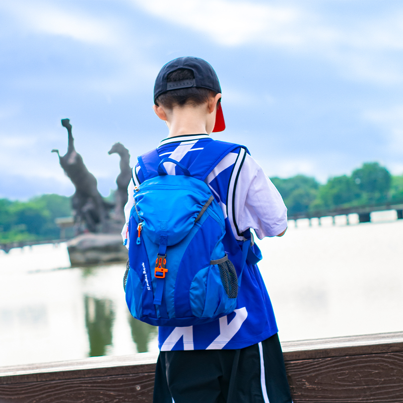 户外儿童秋游背包轻便男孩外出旅游双肩包小学生春游出游超轻旅行