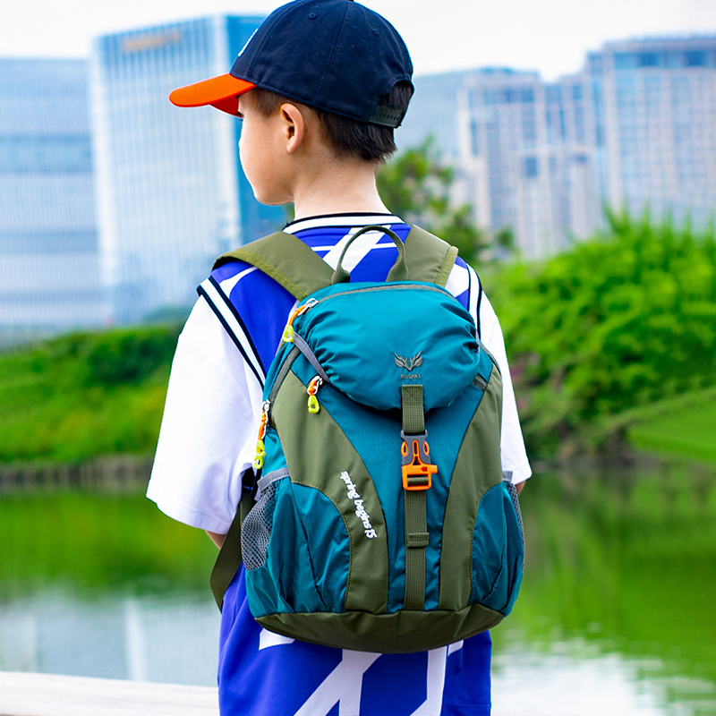 户外儿童小背包轻便男孩外出旅游小学生登山双肩包超轻出游春游 - 图0