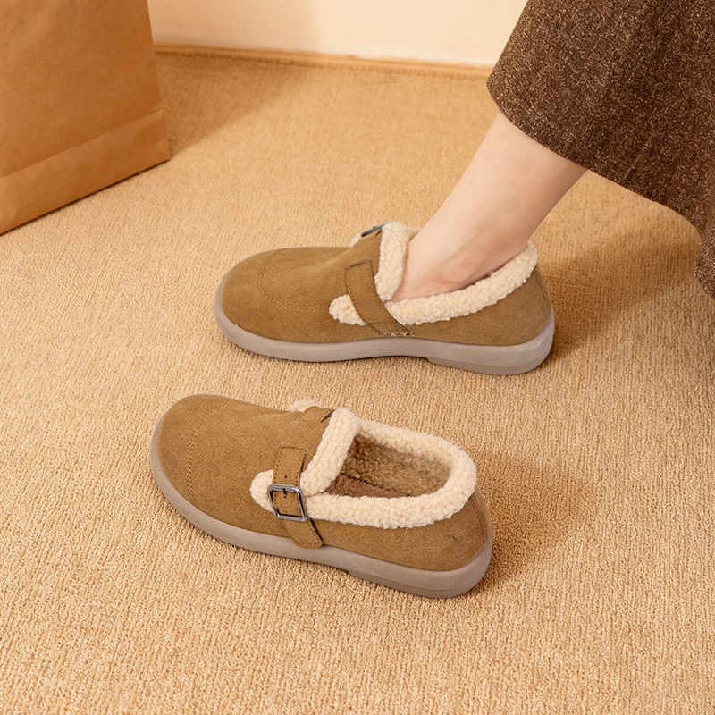 雪地靴女2025秋冬季新款加绒保暖博肯豆豆棉鞋厚底软底防滑勃肯鞋,淘宝优惠券,粉丝福利购,淘宝优惠卷