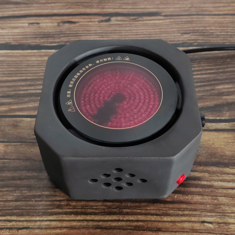 静音电陶炉迷你家用平板外热小茶炉煮茶咖啡陶瓷多功能电茶炉八角,淘宝优惠券,粉丝福利购,淘宝优惠卷