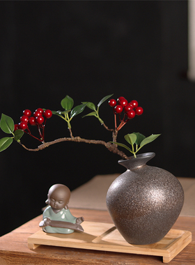 中国风复古酒柜摆件家里家居客厅玄关创意书房办公室小装饰品摆设