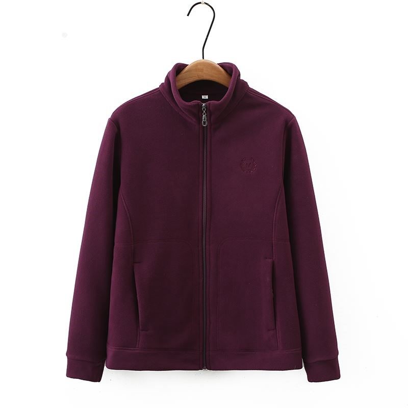 妈妈摇粒绒外套女中老年女装春秋装上衣老奶奶太太春装时尚抓绒衣,淘宝优惠券,粉丝福利购,淘宝优惠卷