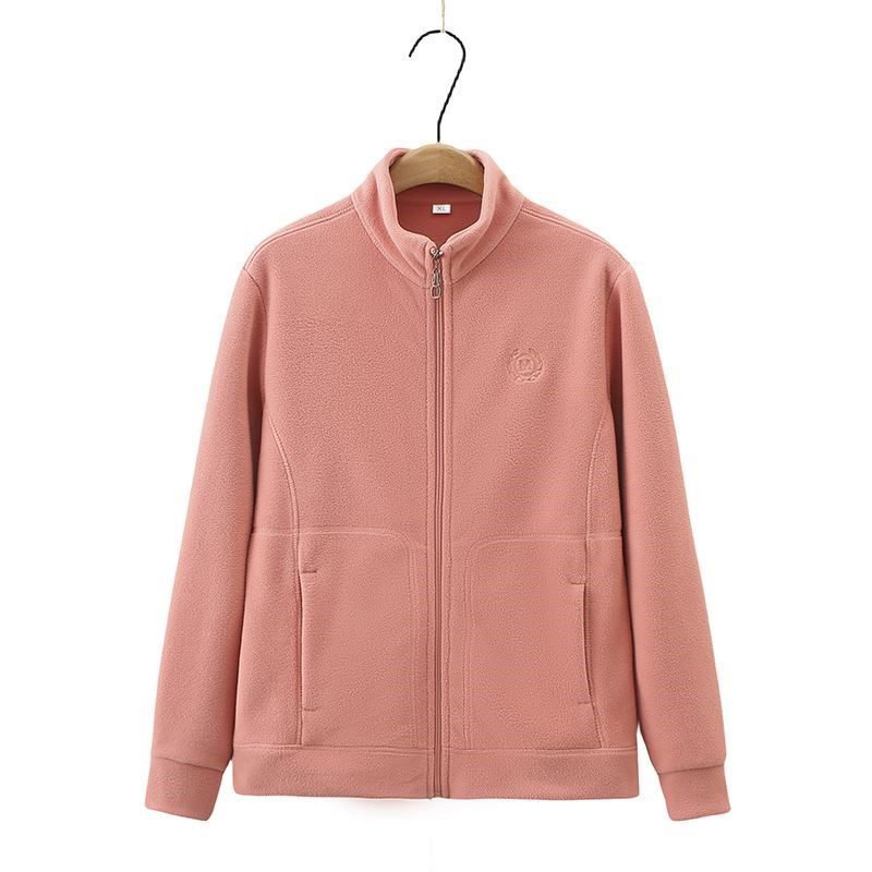 妈妈摇粒绒外套女中老年女装春秋装上衣老奶奶太太春装时尚抓绒衣,淘宝优惠券,粉丝福利购,淘宝优惠卷