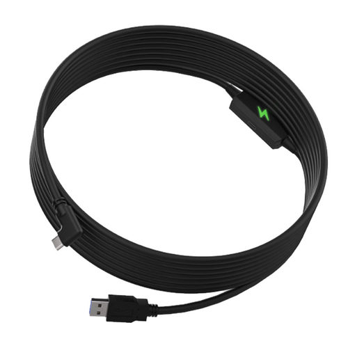 Quest3s/2串流线5米Pico4VR Link线弯头PICO4Ultra续航充电数据线 - 图2