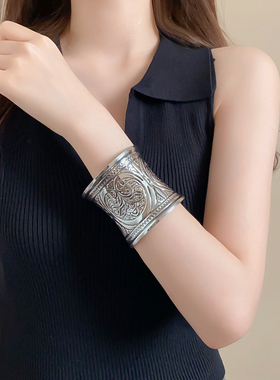 敦煌异域风复古做旧手镯臂镯