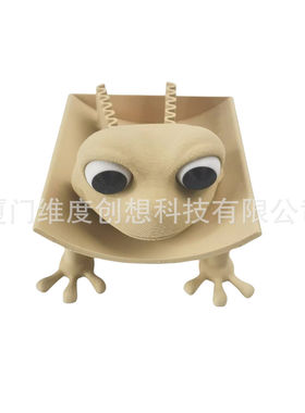 亚马逊新款家居厕所纸巾架工艺品青蛙先生Toilet Paper Roll Hold