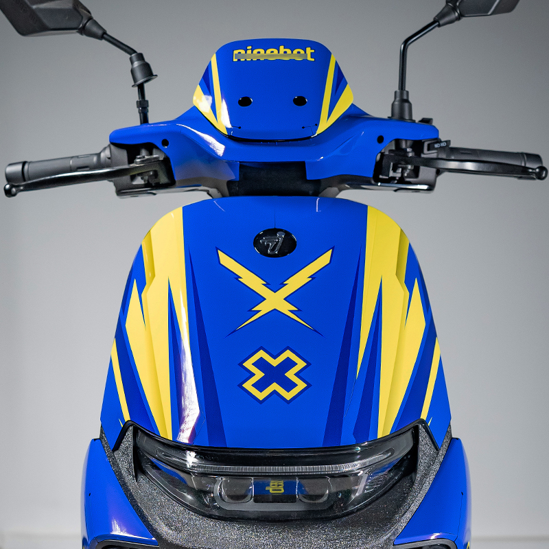 适用25款九号M3 95C MAX拉花贴纸远航家版画电动车贴膜改装配件 - 图1