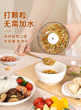 德国进口食物粉碎机打饭菜流食专用搅拌碎食器米糊辅食料理绞肉机
