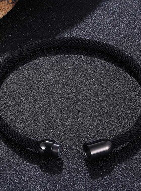 跨境新款米兰线磁铁扣单圈手链学生情侣手链本命年手绳厂家直销