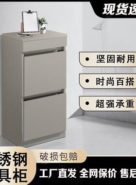 新款理发店工具柜不锈钢理发工具柜发廊专用收纳多层储物美发柜子