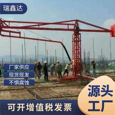 混凝土电动手动布料机12米15米18米圆筒框架内爬式布料机 - 图1