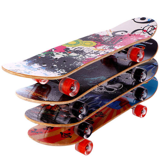 Scooter flash de cuatro ruedas Shengchi para adolescentes y niños