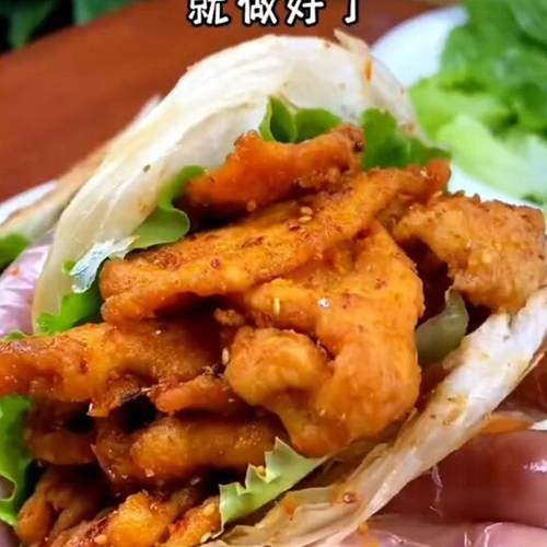 鼎香坊里脊肉半成品里脊肉饼的里脊 摆摊 肉夹馍专用肉商用小吃摊 - 图0