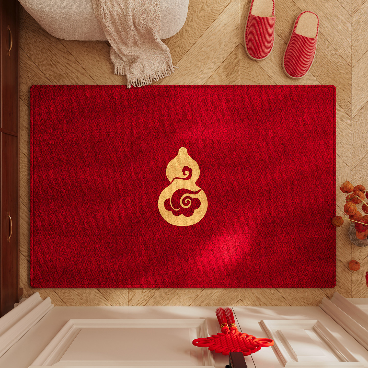 高级感入户门地垫玄关大门口门垫防滑脚垫可裁剪耐脏红色地毯定制,淘宝优惠券,粉丝福利购,淘宝优惠卷