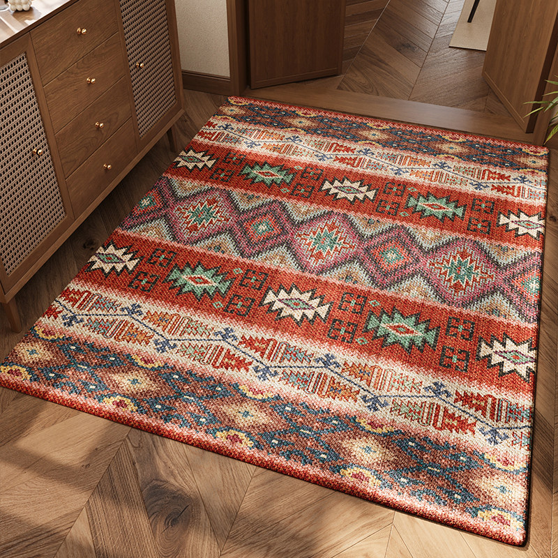 入户门垫民族风玄关地毯除尘防滑门毯蛇年大门口地垫进门脚垫定制,淘宝优惠券,粉丝福利购,淘宝优惠卷