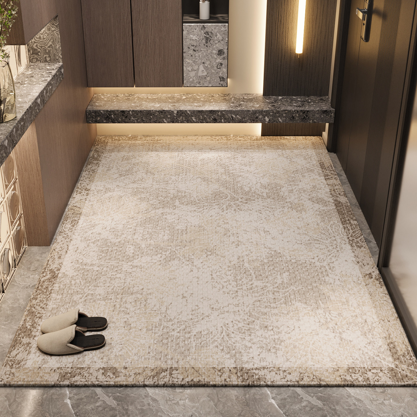 入户门地垫玄关耐脏除尘防滑脚垫大门口可裁剪地毯高级感定制门垫,淘宝优惠券,粉丝福利购,淘宝优惠卷