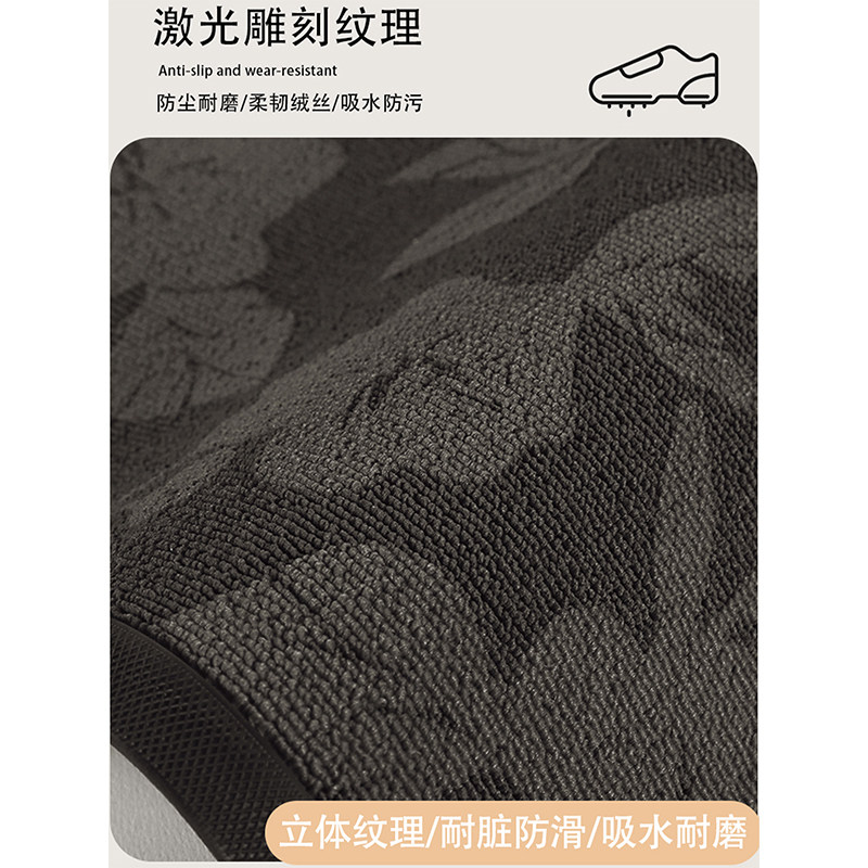 高端入户门地垫灰色防滑脚垫别墅门口免打理地毯玄关进门除尘门垫,淘宝优惠券,粉丝福利购,淘宝优惠卷