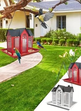 春季新款可拆卸喂鸟器支架鸟澡盆围栏夹板露台栏杆鸟类装饰挂件