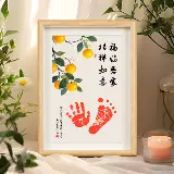 Памятные отпечатки рук и ног для новорожденных