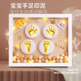 Детские отпечатки рук и ног, детская чернильная подушечка, памятный отпечаток рук для новорожденных, подарок на день рождения