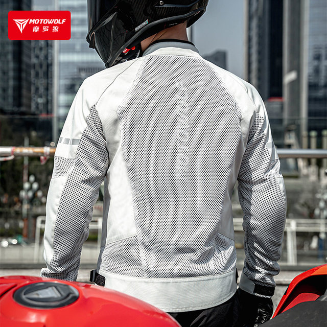 Modowolf anti-fall breathable all-season motorcycle riding jersey