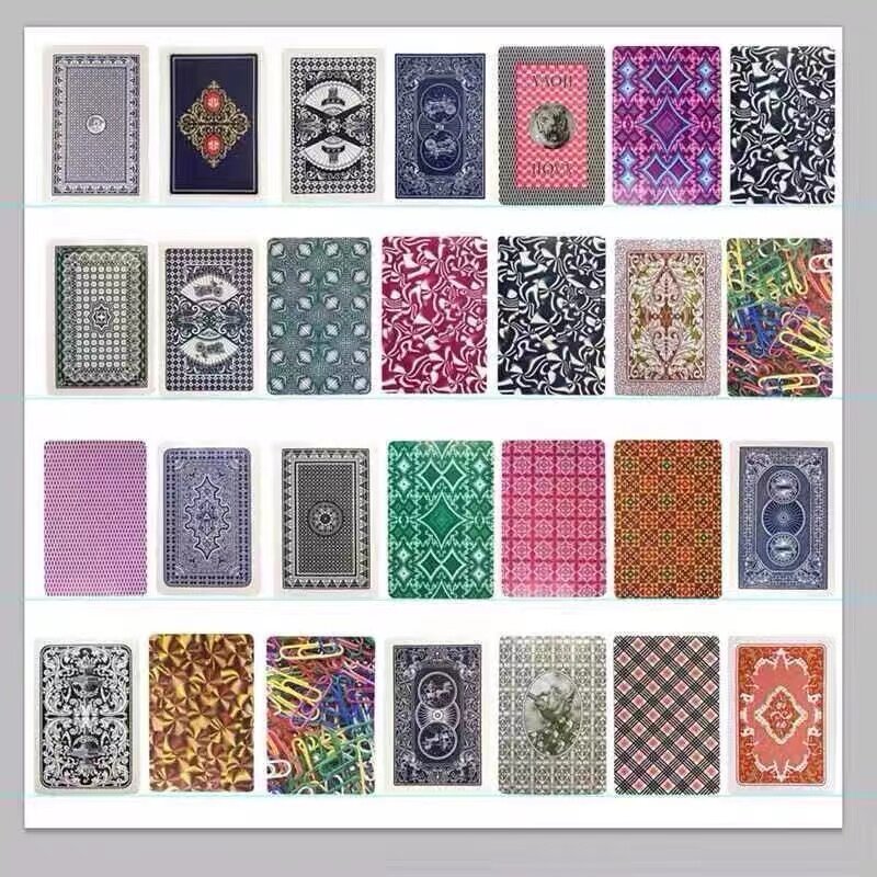 近景魔术扑克牌背面识别原厂魔术娱乐道具扑克牌