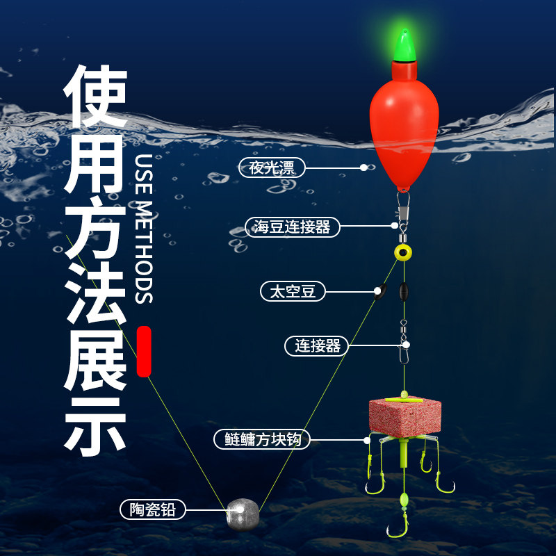 浮漂电子夜光大肚漂套装远投船钓海钓海竿矶钓鲢鳙浮钓专用漂鱼漂_虎窝淘
