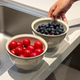 Tianxin drain basket double-layer mini fruit basket