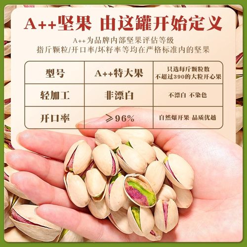 原味开心果2025新货原味无添加特大颗粒孕妇零食坚果无漂白炒年货 - 图1