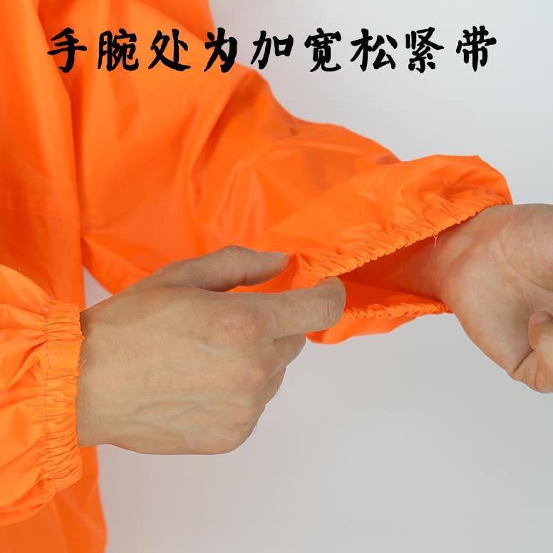 高档连体工作服男防水防油搬水泥猪圈防护服防灰尘单人外套户外连