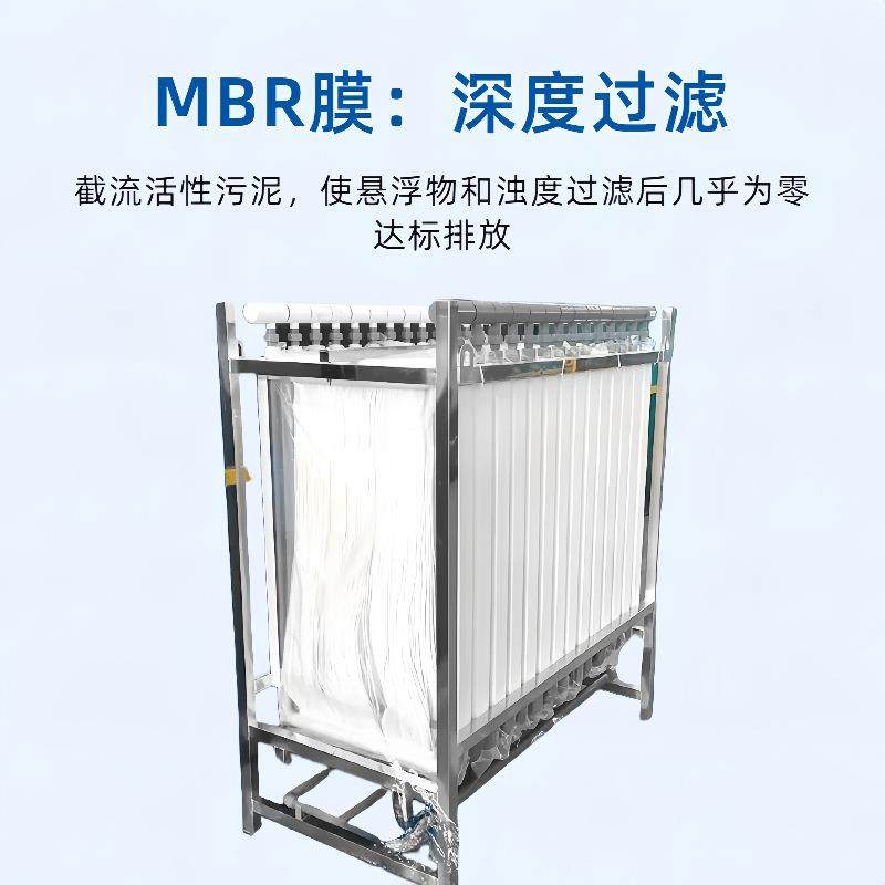 地埋式mbr膜一体化污水处理设备 农村生活污水工业废水水处理设备 - 图1