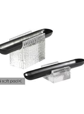 简约现代轻奢创意桌面摆件家居样板间收纳首饰盘托盘金属果盘软装