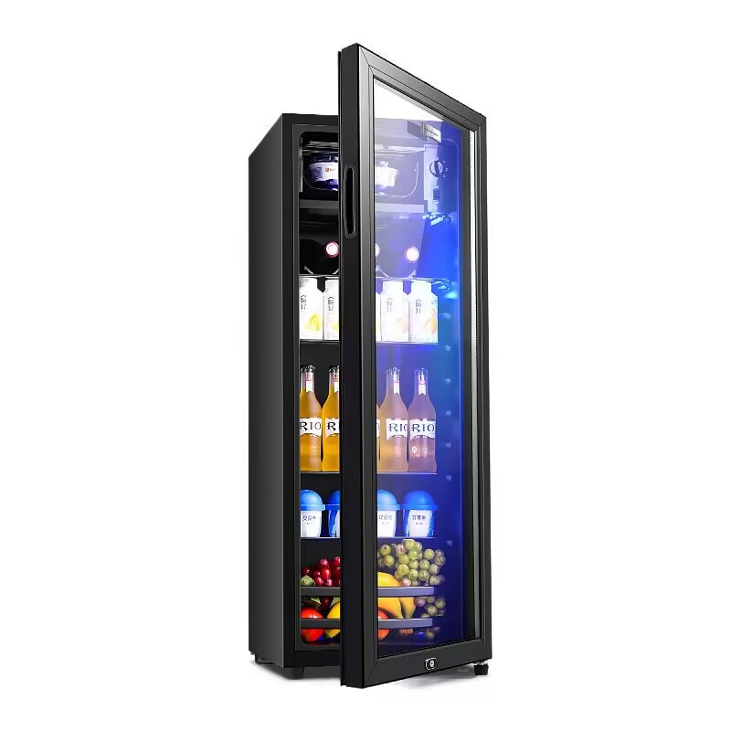 荣事达冷藏柜冰吧小型透明冰箱家用办公室茶叶红酒饮料保鲜展示柜 - 图3
