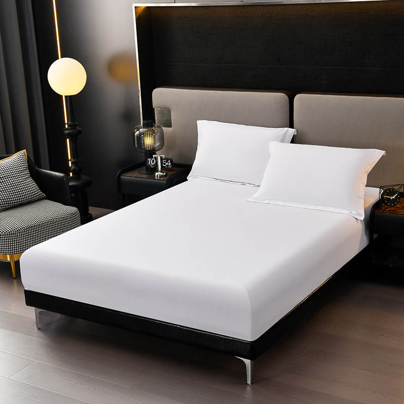 五星级酒店宾馆专用床上用品白色套件四件套民宿布草被套床单床笠,淘宝优惠券,粉丝福利购,淘宝优惠卷