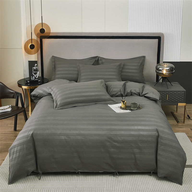 酒店民宿风灰色床上用品四件套学生宿舍床单三件套被褥被芯六件套,淘宝优惠券,粉丝福利购,淘宝优惠卷