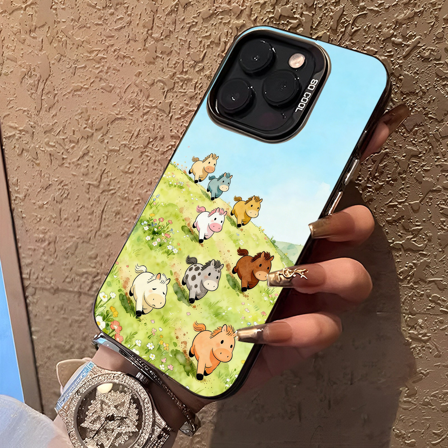 适用苹果17手机壳iphone16promax小马八骏图15plus卡通14pro小清新13mini马年12新年11本命年8p可爱7/xs/xr/x,淘宝优惠券,粉丝福利购,淘宝优惠卷