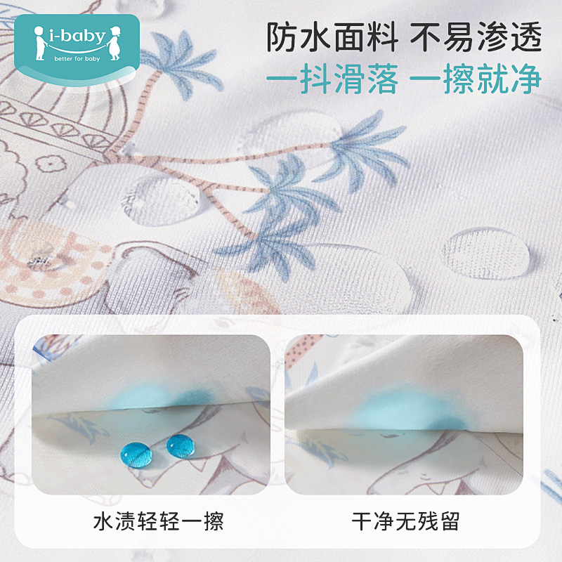 ibaby飯兜男女童寶寶吃飯罩衣嬰兒圍兜防水幼兒園反穿衣_ibaby童裝旗艦店_童裝/嬰兒裝/親子裝