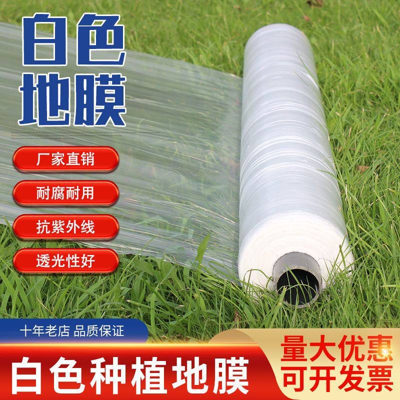 白色地膜塑料薄膜保温保湿菜园种植抗老化蔬菜小拱棚厚膜农用种菜,淘宝优惠券,粉丝福利购,淘宝优惠卷