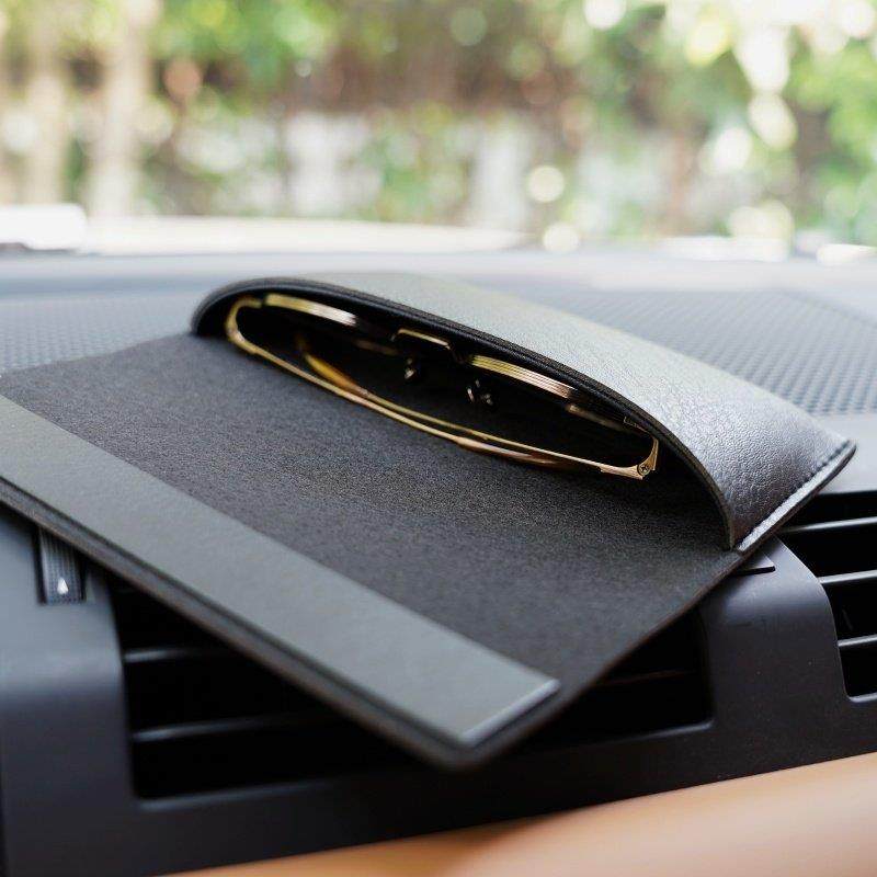 个性时尚简约可携式太阳眼镜盒男女近视眼镜手工皮质商务风抗压收,淘宝优惠券,粉丝福利购,淘宝优惠卷