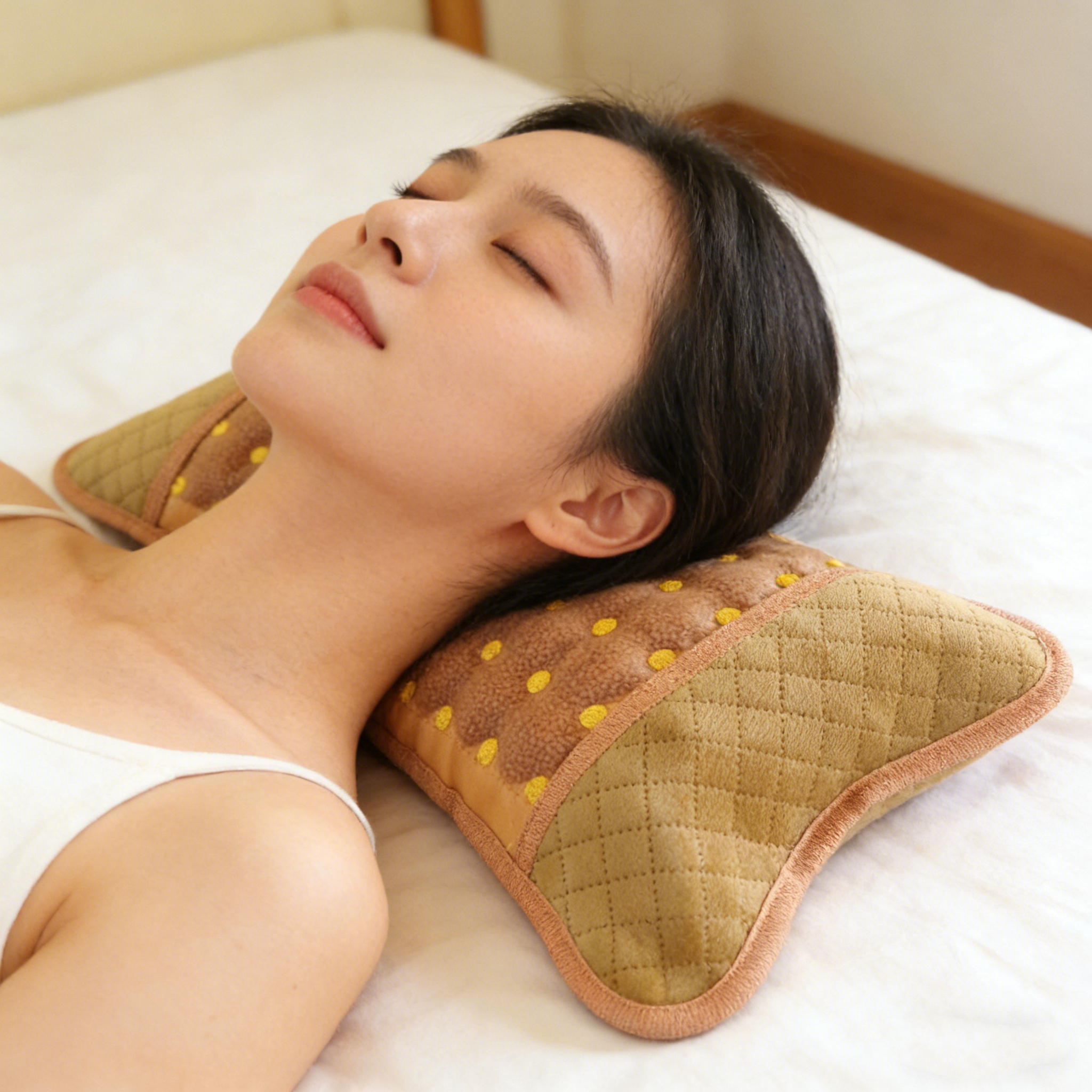 原始点黄土球温敷加热颈椎枕保暖热敷便携家用美容院同款加热枕头,淘宝优惠券,粉丝福利购,淘宝优惠卷